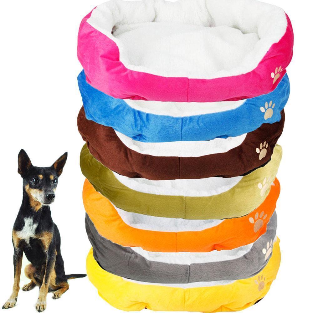 Comfortable Small Medium Pet Dog Puppy Cat Soft Fleece Warm Nest House Mat