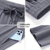 TUCANO Men's Cool Ice Silk Straight-Leg Casual Pants
