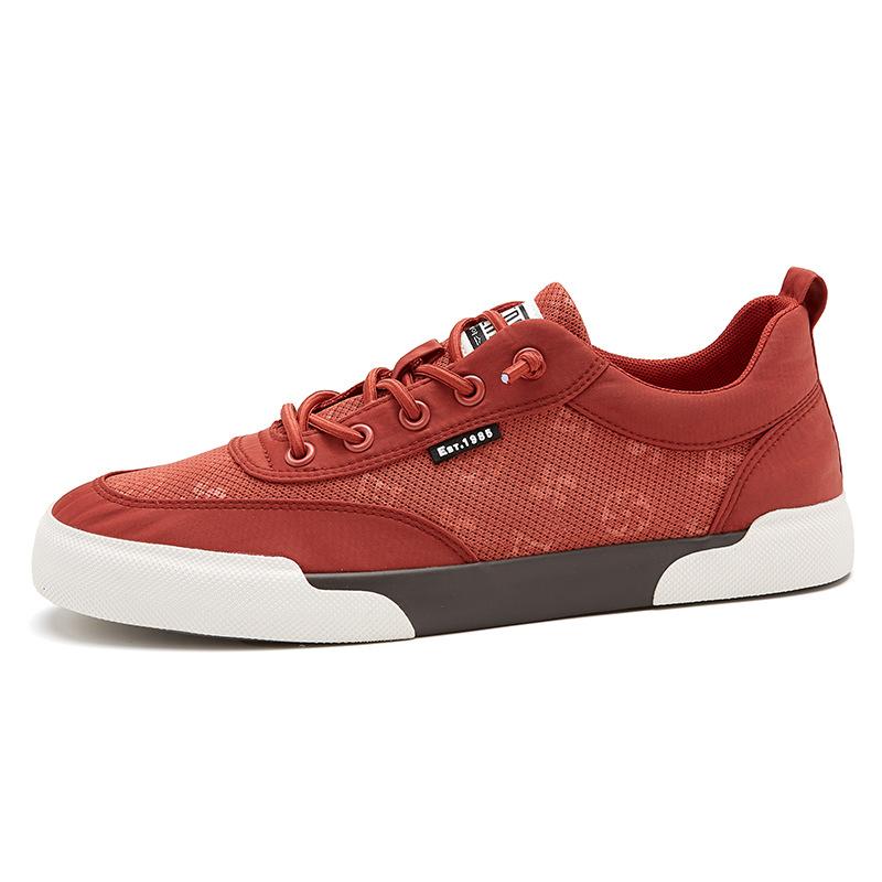 New Summer Mens Shoes Fashionable Light Luxury Trend Versatile Mens Casual Shoes Mesh Hollow Breathable Cloth Shoes