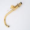 Antique Black Gold European-Style Rotating Copper Faucet with Chrome Plating for Kitchen Sink