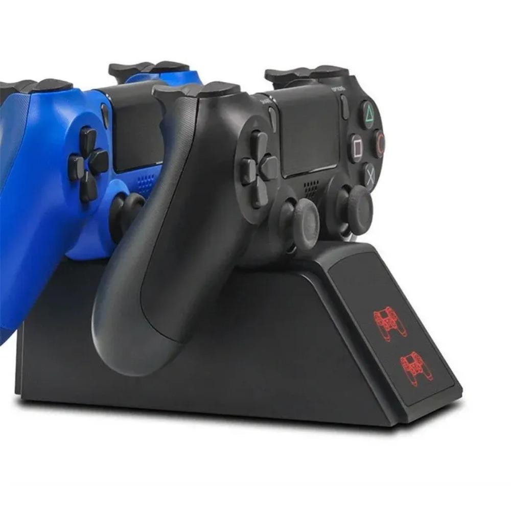 PS4 Controller Charger Dock Station Dual Charger Stand with Status Indicator for Play Station 4/PS4 Slim/PS4 Pro