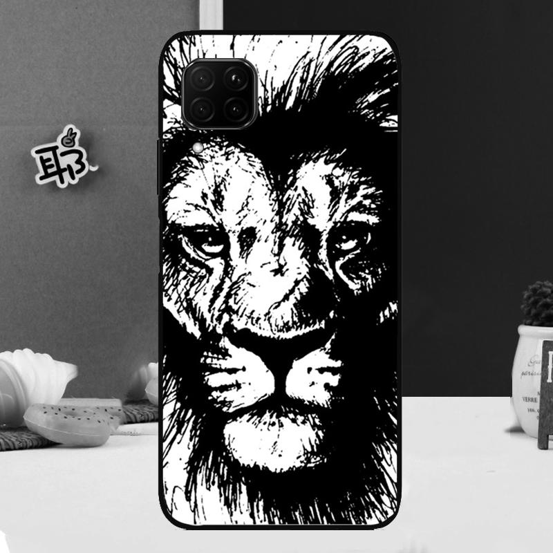 Ferocious Lion For Huawei Nova Y91 Y61 Y60 Y70 Y72 Y73 Y90 12i 11i 3i 7i 8i 9 10 SE P20 P40 P30 Lite Case