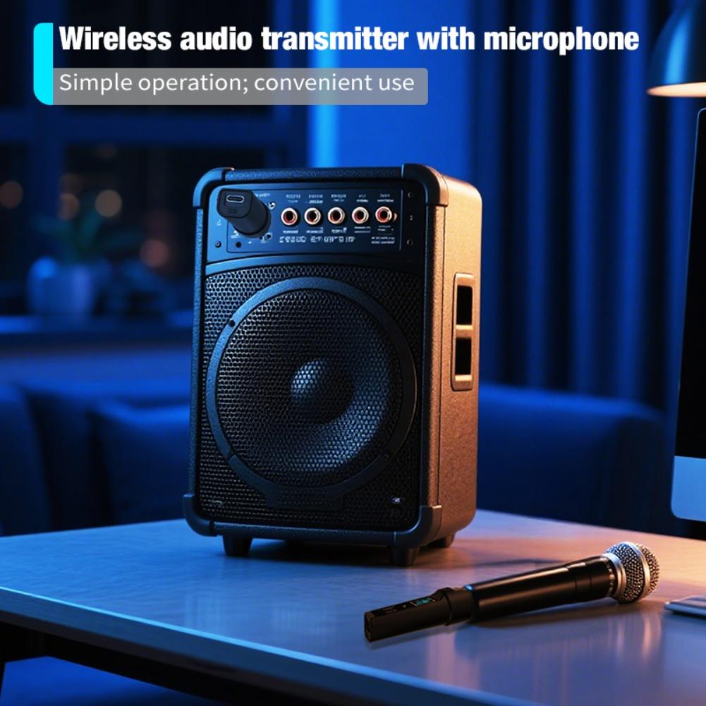 1 Set 2.4G Wireless Microphone System Wireless XLR Transmitter Receiver For Musicians & Mixers Microphones