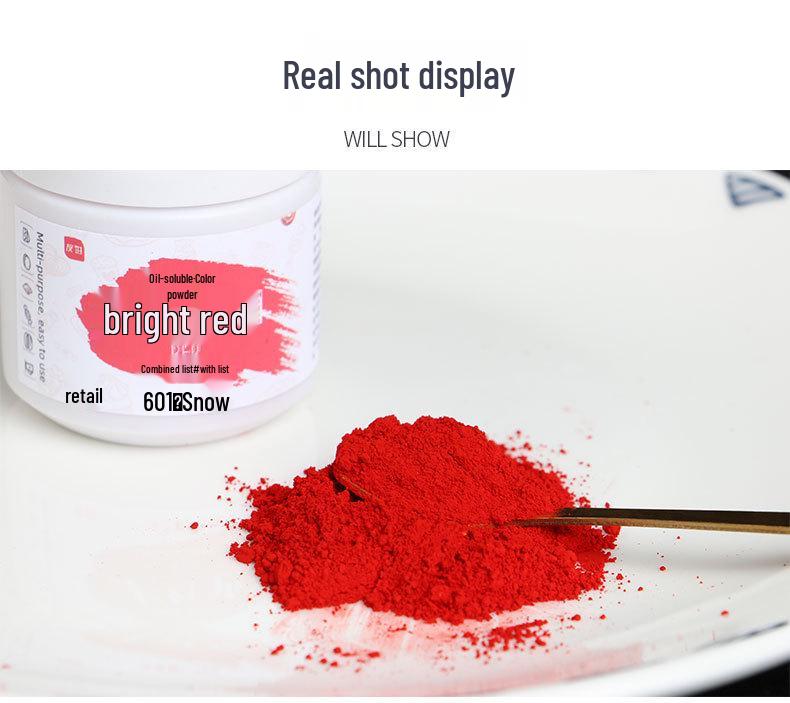 Chocolate Oil-Soluble Food Color Powder for Pastry, Mousse, Fondant, Glaze & Lipstick - 10g