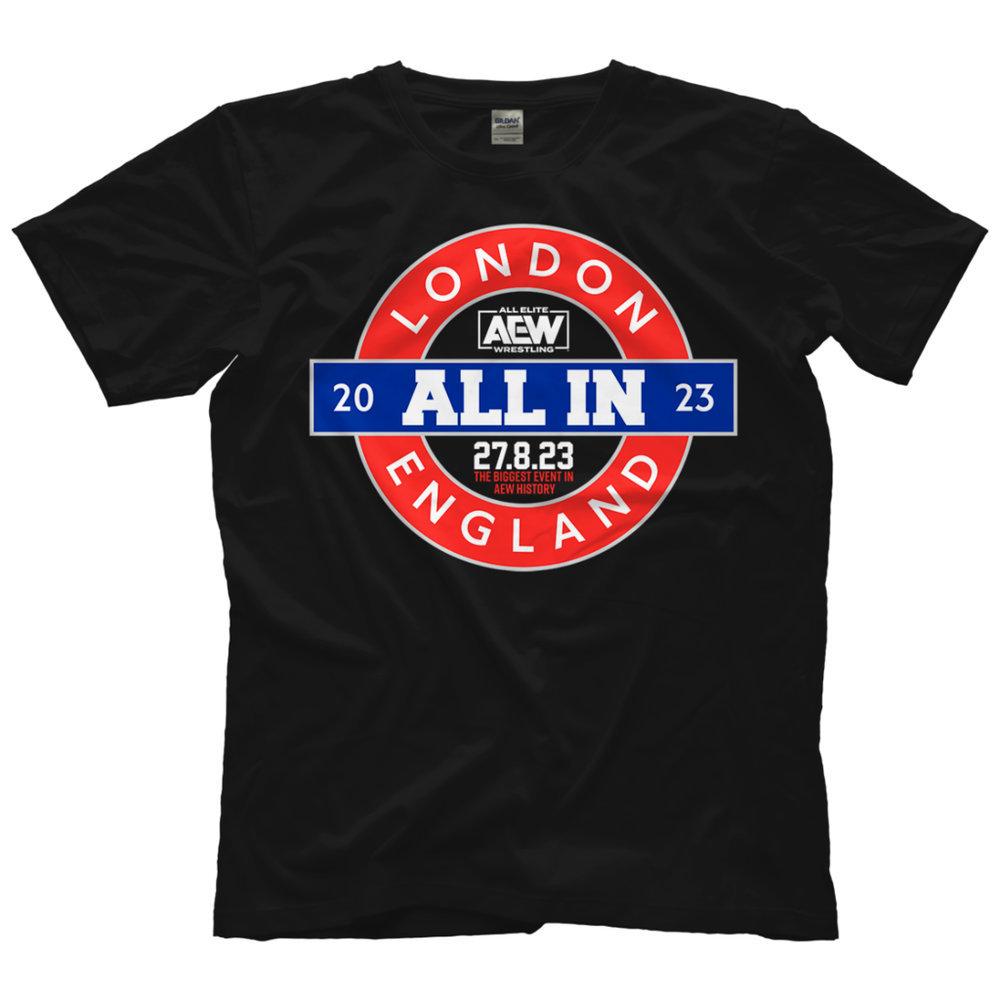 2025 HOT SALE T SHIRTS ALL IN Wrestling Sports TEE Famous Wrestler FANS Unisex clothes Streetwear