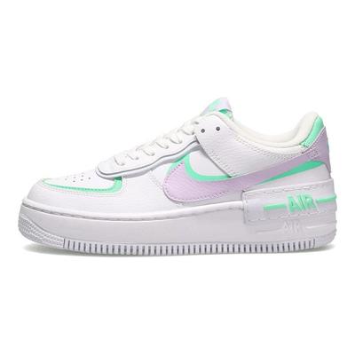 Air Force 1 Shadow Infinite Lilac Damen Sneakers Weiß Fußball-Grau CU8591-103