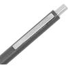 Leather Wrapped Retractable Ballpoint Pen (Anchor Gray)