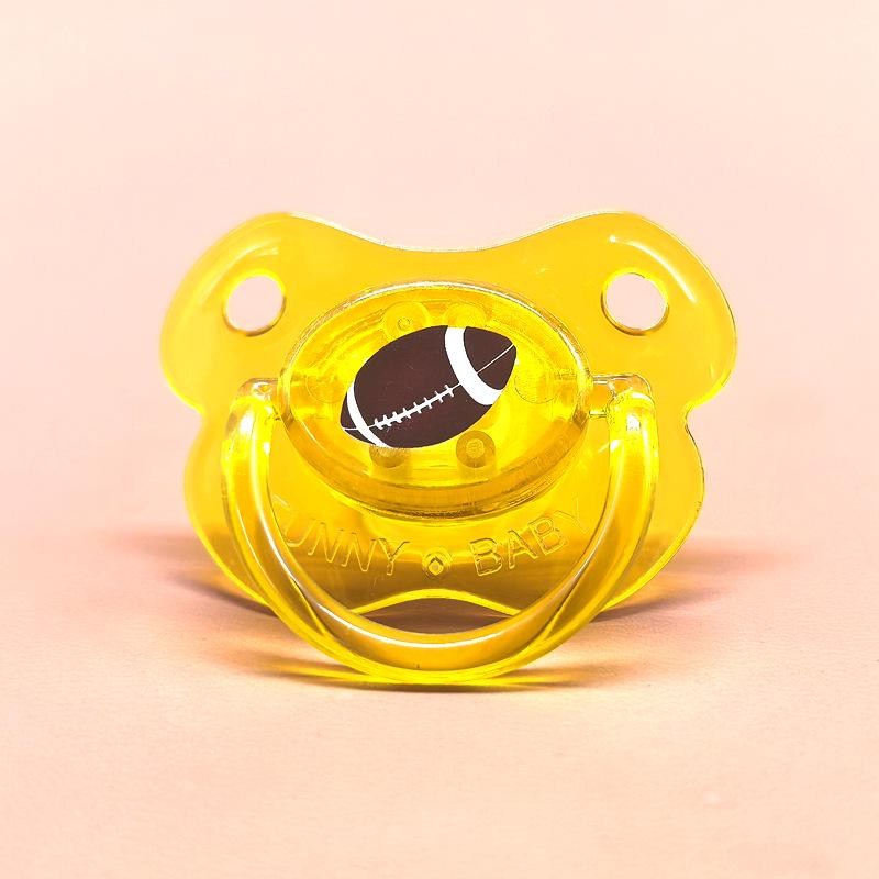 

14 Style Silicone Pacifier with Funny Teeth and Mustache Design for Infants