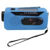 Notradio Handkurbel Stromerzeugung Solarradio mit LED-Taschenlampe 2000mAh Aufladung für Camping