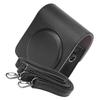 PU Leather Portable Single Shoulder Camera Case Protective Pouch Cover Bag for Fujifilm Instax mini70Black