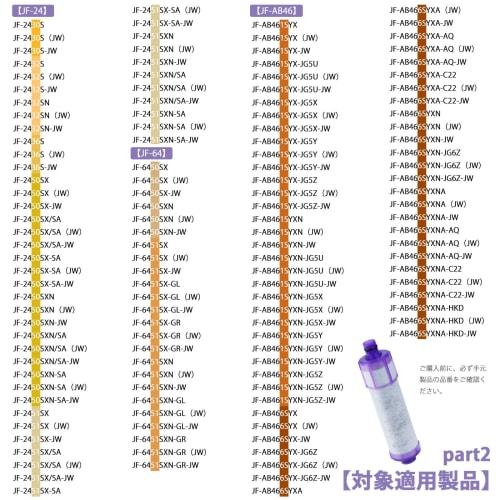 Ersatzkartusche für JF-22-Kartuschen (JF-22-F, JF21TK, JF-22-B2), entfernt 15+3 Substanzen. Kompatibel mit JF-22-S Kartuschen, JF-22-CF hochwertig