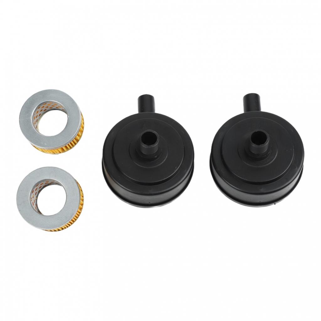 20mm Muffler Pump Black Plastic Workshop Supplies Set Kit Air Compressor