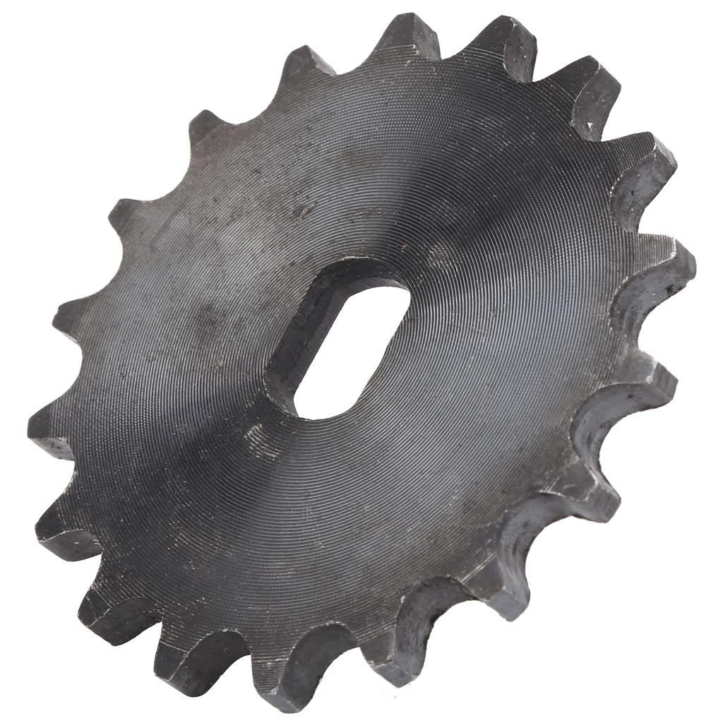 420 Sprocket 18 Tooth Carbon Steel Chain Wheel Replacement Accessory 0.7x0.5in Inner Diameter