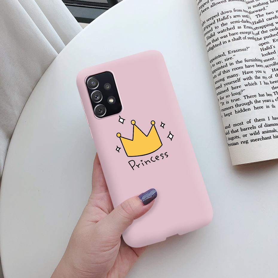 Für Samsung A52 Hülle Silikon Weich Niedlich Rückseite Stoßstange Funda Für Samsung Galaxy A52 5G GalaxyA52 A 52 2021 SM-A526B Hülle Coque