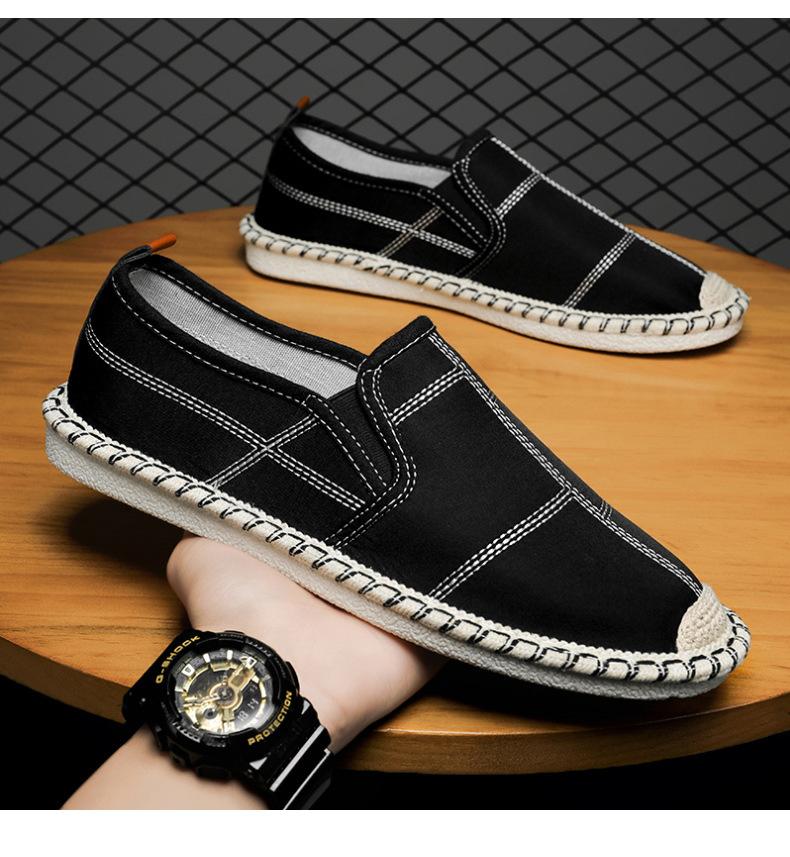 Кеды новые летние дышащие тонкие льняные туфли Китайские повседневные туфли 39