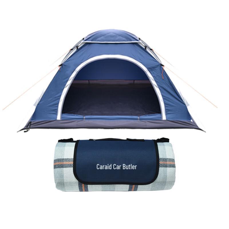 Outdoor Automatic Pop-up Tent  Picnic Mat Bundle