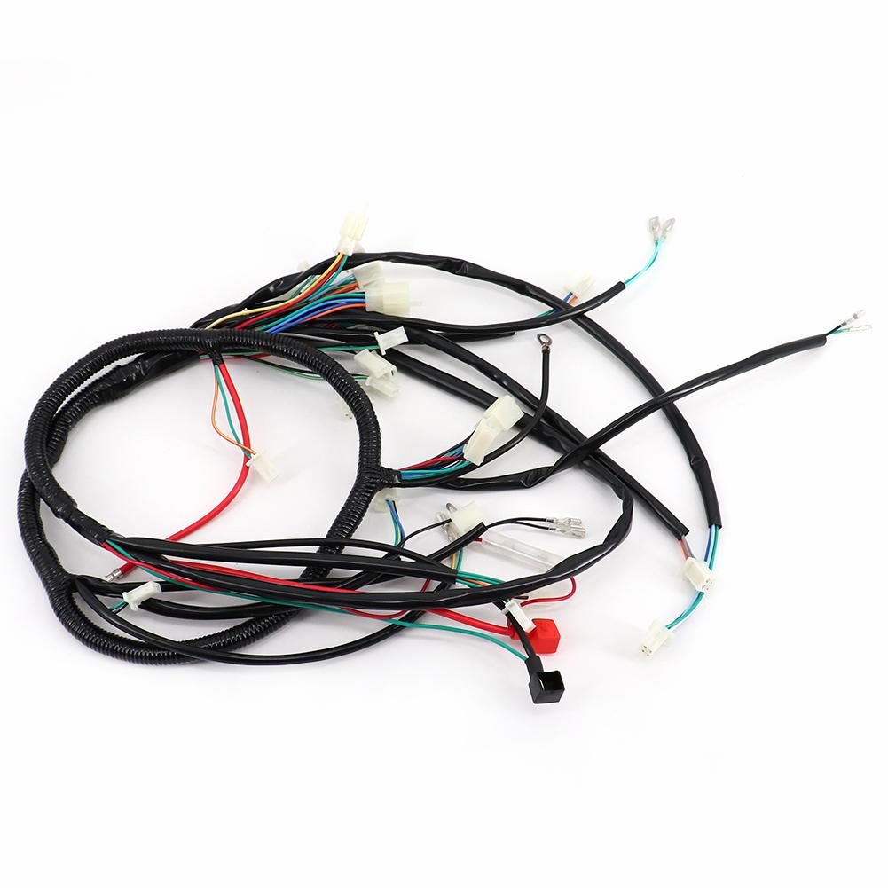 Complete Electrics Wiring Harness Cable Assembly, Wire Line for Motorbike Scooter ATV Quad Car Electrical Component for Londing