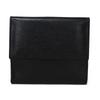 Used 9539 Old Jackie Compact Wallet 035 2169 7941 Vintage Gold Billfold Coin Purse Black Unisex from Japan AUTHENTIC