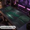 Large Mouse PadFendt Custom Name Text Personalized Desk Mat Non Slip Gaming Pad
