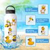 50 Various Cute Stickers for Little Yellow Duck Cartoon New Products Internet Celebrity Little Yellow Duck Animal Graffiti Stickers