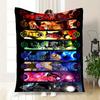 Power Ring Collection: The Ultimate Lantern Force SetBlanket Flannel Throw Blanket for Sofa, Bed, Travel, Camping, Office, Couch, Chair