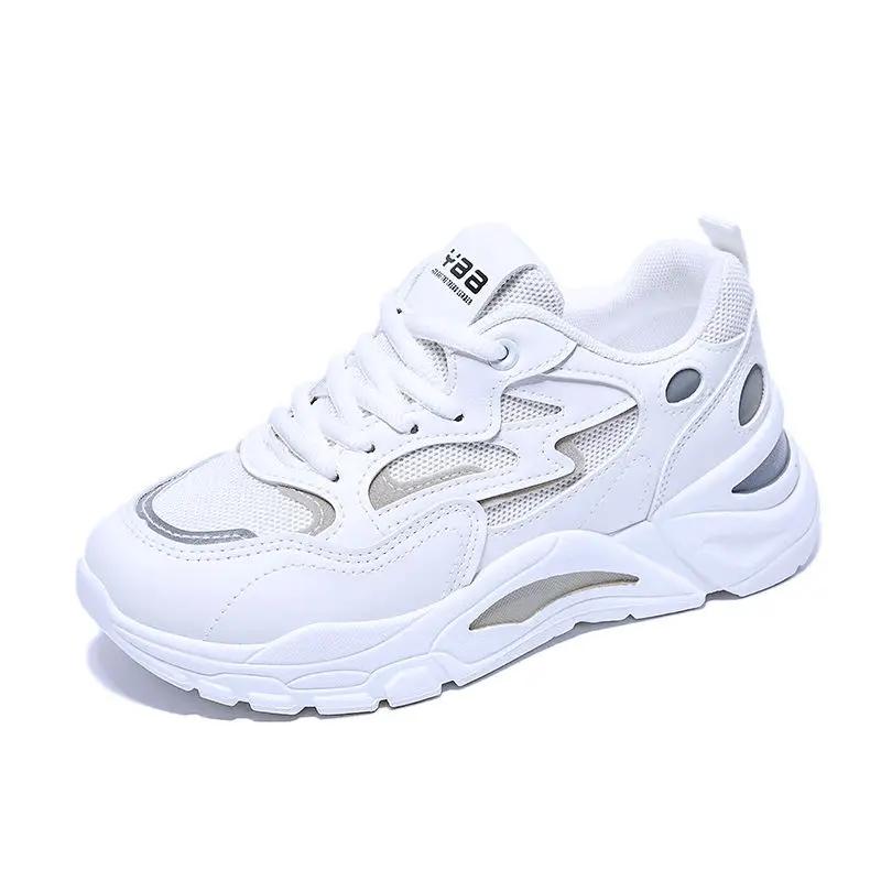 Spring new women's shoes ins tide net red all-match lace sports old casual shoes women shoes