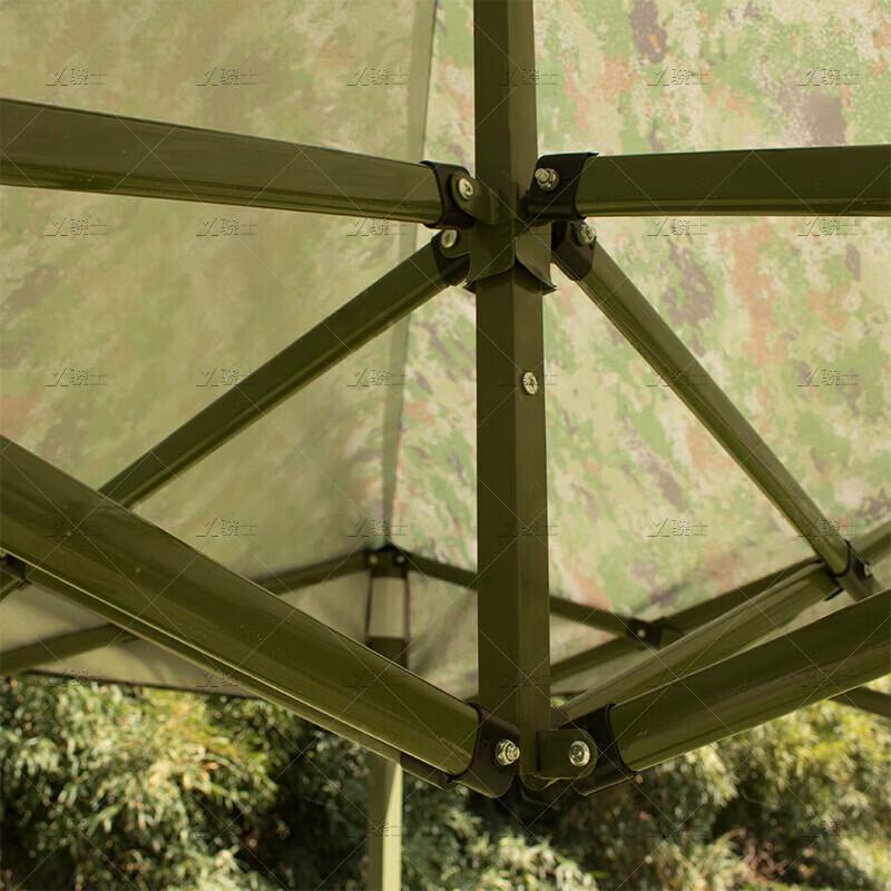 Outdoor Camouflage Retractable Shade Canopy