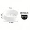 Practical Universal Electric Rice Cooker Steamer Plastic Multipurpose Steaming Rack Vegetable Basket Food