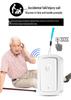 Waterproof Wireless Doorbell with Loud Ring, Rechargeable Call Button for Elderly, Emergency Alert Device, Home Use.