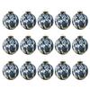 15PCS Plastic Christmas Decoration Pendant Plush Xmas Tree Hanging Pendants  Christmas Tree