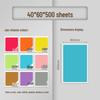 Custom Waterproof Multi-Color Thermal Paper Label: Oil-Proof, Self-Adhesive & Barcode-Ready