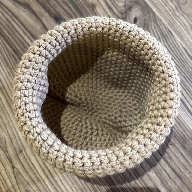 Unisex Wollmütze Häkelmütze Niedliche Bärenohren Strickmütze Warmes Ohr zum Schutz für Frühling Herbst Winter Tägliches Tragen