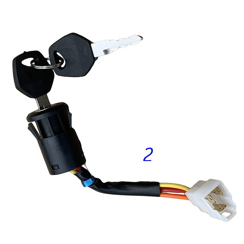 Kids Electric Toy Car Power Switch Wear Resistant Black Key Switch Universal Fit for Children Ride On Car Repair Parts