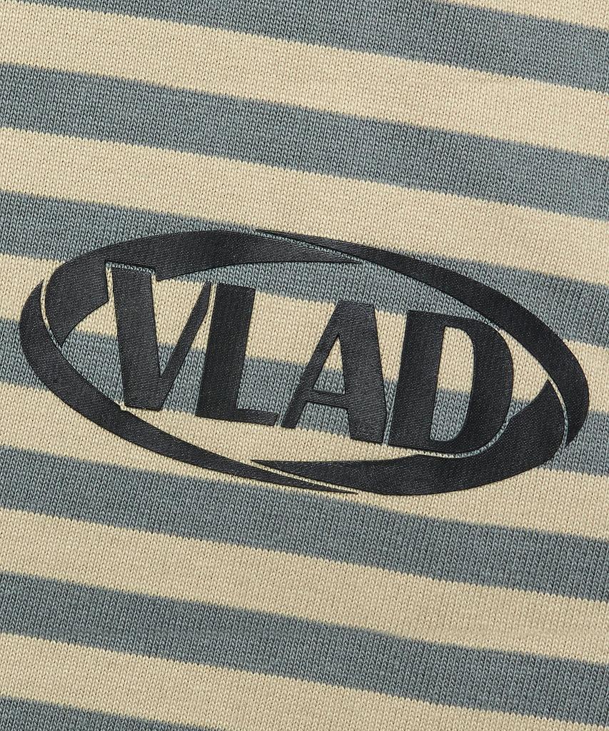 Dimiteulibeullaeg Vlad Blend Stripe Ringer Short Sleeve T-Shirt_Yellow & Green