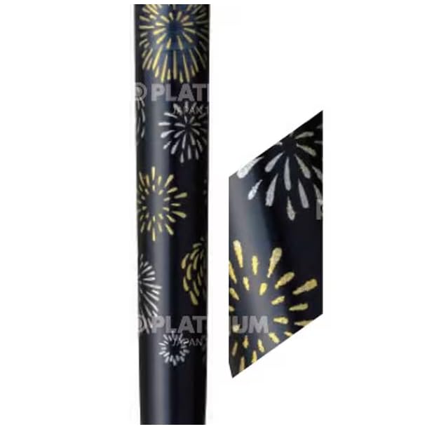 PLATINUM Platinum Preppy Fountain 3rd Modern F Fine Nib Wa-wa Pen, Edition, PSQ-1300, Maki-e Design, (#3 Fireworks)