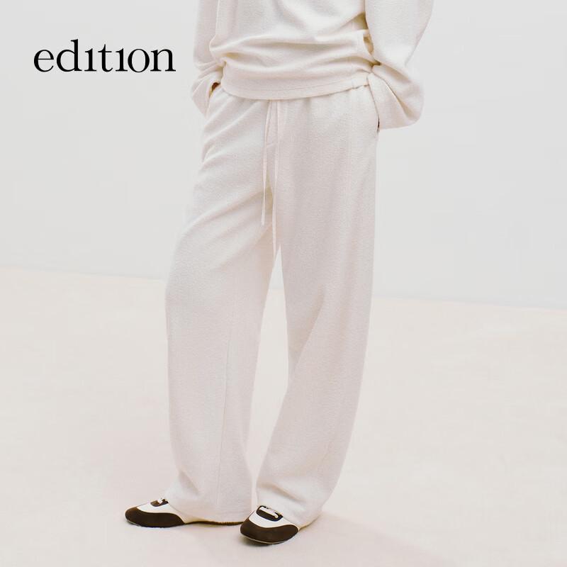 editionE+ 2026 Spring Terry Cotton Casual Sweatpants