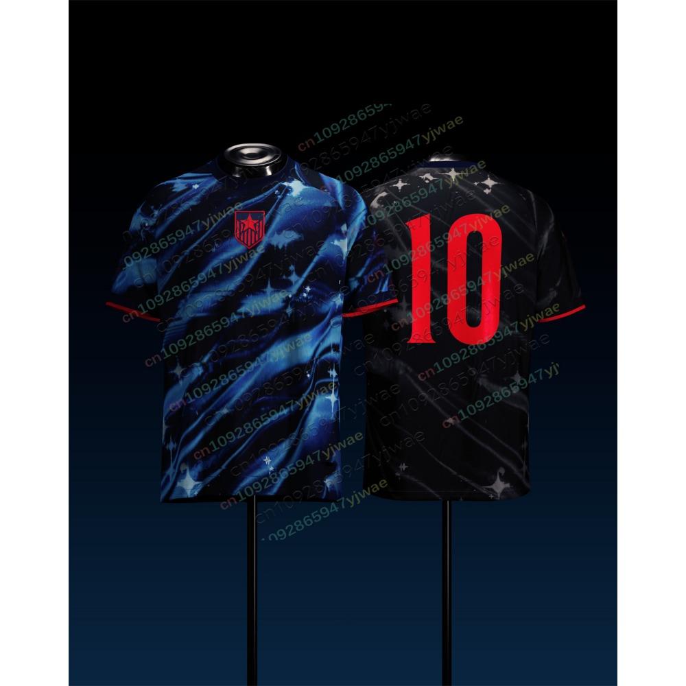 USA Mexico Canada Football Jersey Loose Quick Drying Sportswear Short Sleeved Outdoor Training Fitness Top Summer Men'S T-Shirt