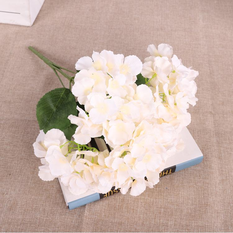 Road Lead Photography Flower Wall Props Decorative Hand Bouquet, Wedding Simulation Hydrangea