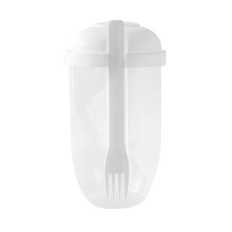 Thickened Salad Cup Portable Breakfast Cup Ins Style Weight Loss Shaker Cup Large Capacity Clear