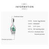 WOSTU 925 Sterling Silver Easter Egg Basket Flowers Charm Bead Pendant Fit Original Bracelet Necklace For Women Jewelry