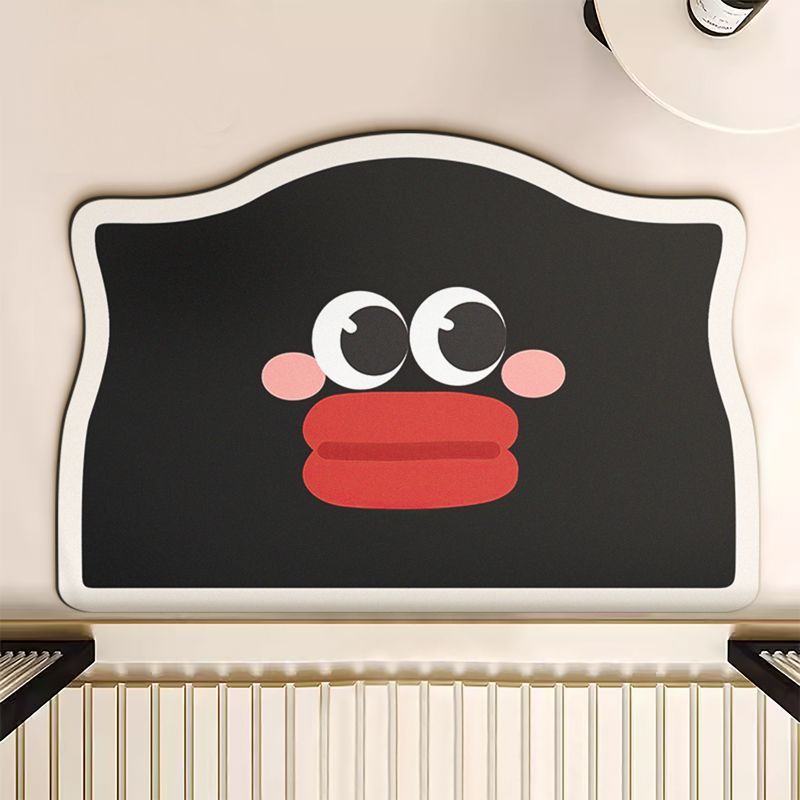 Kreskówkowy uroczy dywanik podłogowy do łazienki miękki dywanik chłonny z ziemi okrzemkowej gospodarstwo domowe toaleta drzwi toaletowe antypoślizgowa szybkoschnąca podkładka pod stopy