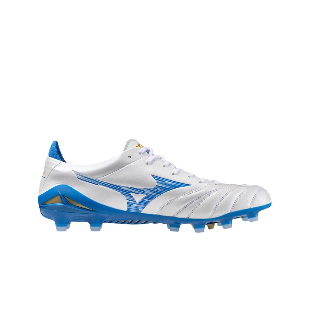 Mizuno Morelia Neo 4 Pohodlné Odolné Fotbalové Boty Unisex Fotbalové Boty Bílé P1GA243225