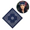 Paisleys Bandanas Handkerchief Multifunctional Scarves Hiphop Styles Scarf for Men and Women