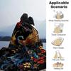 1pc Phoenix Flowers Soft Warm Throw Blanket Nap Blanket For Couch Sofa Office Bed Camping Travel,Comfortable