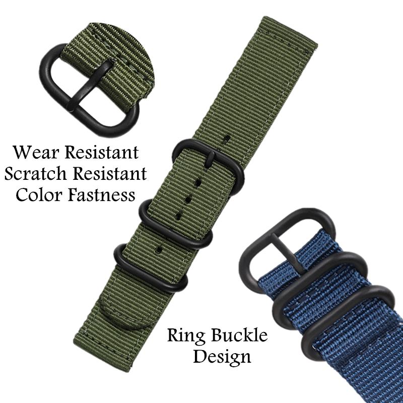 22mm for Huawei Nylon Watch Strap For Watch GT 4 GT4 46mm Band Bracelet For Huawei Watch 4 Pro GT3 GT2 GT 3 2 Pro 46mm Watchband