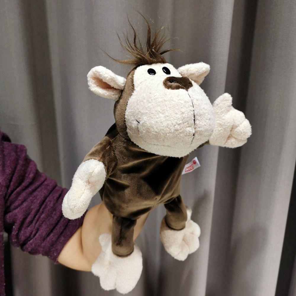 Niedliche Ganzkörper Tier Handpuppe Plüschtier Kindergarten Geschichte Interaktive Requisiten Eltern-Kind-Spiel Handschuhpuppen