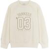 New MLB Sweatshirts Unisex Beige 3AMTV0254-50CRS