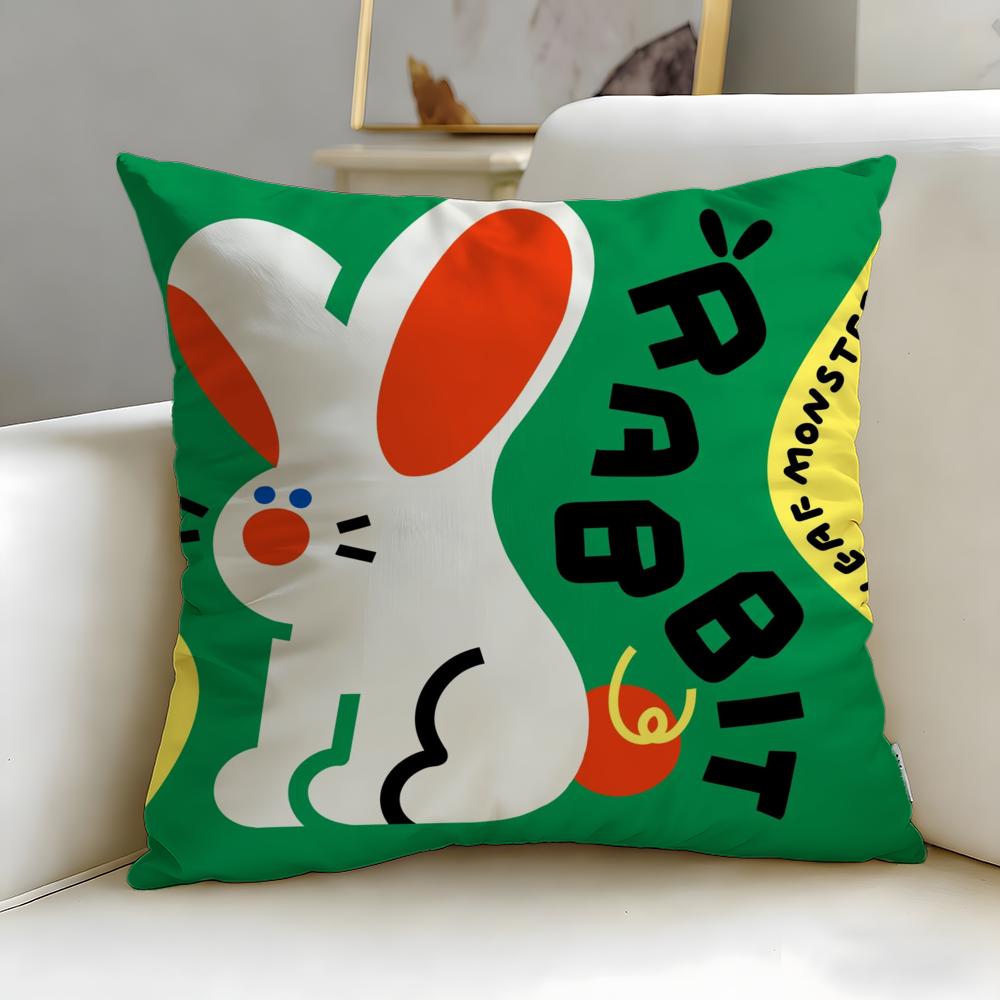 

classic pattern Chinese Zodiac Print Cushion Cover Soft EasyWash Pillow Case Versatile for Couch Bed Travel and Office 30X30cm