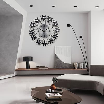 1PC Creative Silent Home Clock Personalized Clock Wall Clock Living Room Home Decoration Fashionable Simple Wall Clock