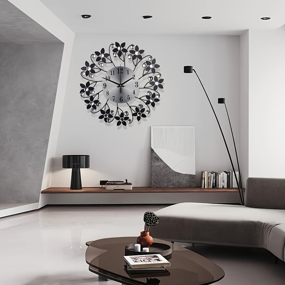 1PC Creative Silent Home Clock Personalized Clock Wall Clock Living Room Home Decoration Fashionable Simple Wall Clock